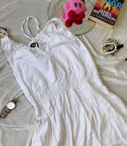 White Mini Dress