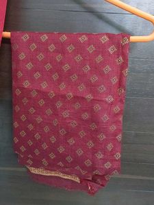 Elegant Red Saree