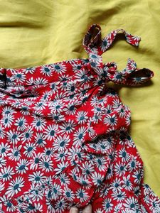 Zara Floral Print Skort