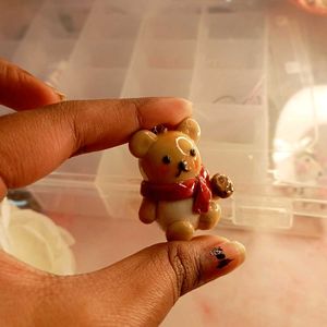 Cute Bear Keychain Charm