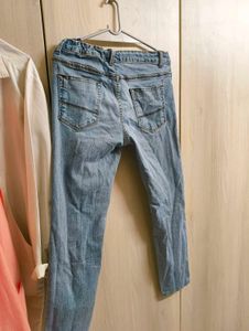 Ripped Light Wash Jeans