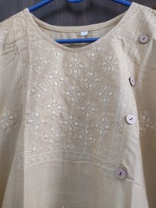 Light Brown Kurti