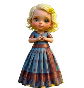Cute Doll in Dress