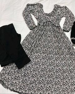 Aesthetic Anarkali Set🎀