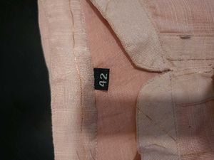 🌸Pink Kurta With Pearl Tassels🌸