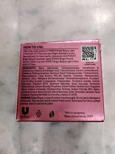 Pond&#39;s bright beauty day cream