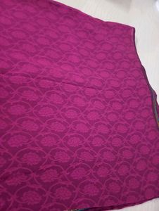 💜😻 Magenta Saree