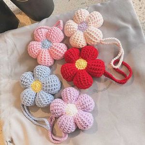 Crochet Flower Keychain