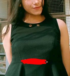 Sleeveless Peplum Top