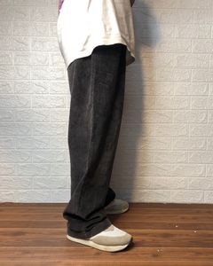 Dark Brown Straight Fit Jean