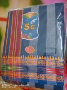 brand new Sambalpuri border dhoti jode pure cotton