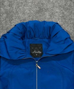 Blue Ruffled Jacket