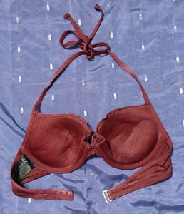 H&amp;M Rust Bikini top