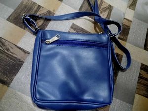 Blue Crossbody Bag