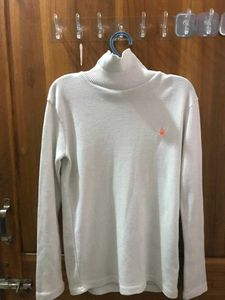 White Turtleneck Sweater