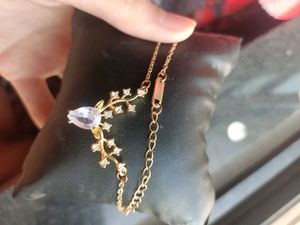kRYSTALS Gold Plated Zircon Stainless Steel