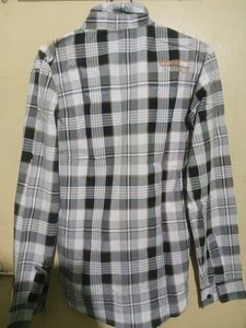 Plaid Button-Down Shirt