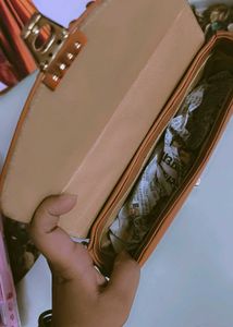 Brown Chain Shoulder Bag 👜