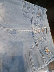 High waisted focusjeans