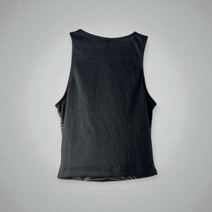 H&amp;M Black Geometric Two-Piece Set