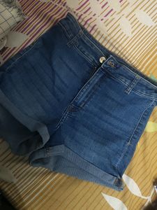 H&M Blue Denim Shorts
