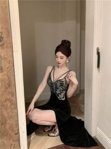 Luxury High-End Butterfly Diamond Suspender Evenin