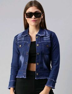 Stylish Denim Jacket, XL Size