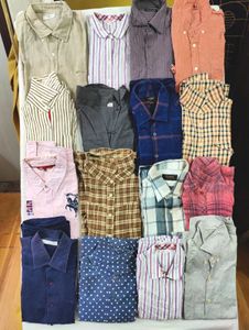 Men 16 Branded Shirts Combo