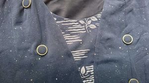 Elegant Navy Blue A-Line Top