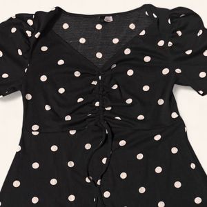 Polka Dot Mini Dress