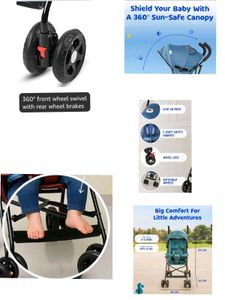 Bumtum Blue Stroller