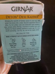 Girnar Detox Desi Kahwa Green Tea