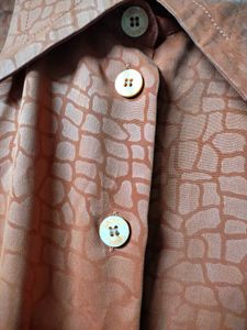 Classy Rust Shirt On Sale
