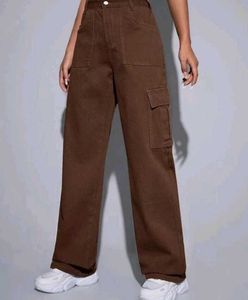 Brown Cargo Pants