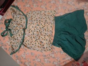 Kid&#39;s Pajama &amp; Skirt Dress