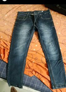 Men's Dark Wash Denim Jeans