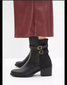 Zara Black Ankle Boots