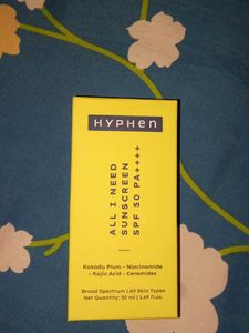 Hyphen Sunscreen SPF 50 PA++++