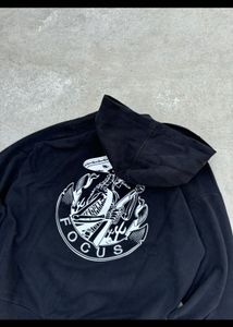 SALE 🪔Black Back Printed Hoodie