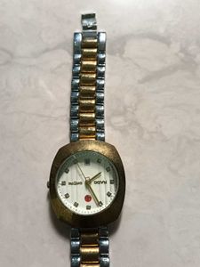 Two-Tone Bracelet Watch
