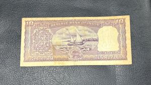 10 Rs Diamond Issue Signed By Pc Bhattacharya