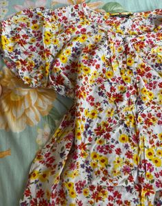 Floral Print Top