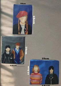 Custom Handmade "Wednesday" Series Wall Art Set