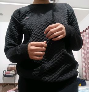 Black Classy Sweatshirt Unisex