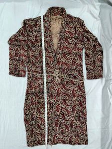 Paisley Print Vintage Robe