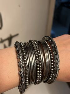 Oxide Bangles Set