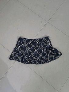 Urbanic Plaid Mini Skirt