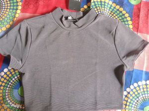 Gray Two-Piece Outfit