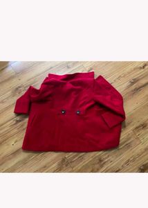 Red Partywear Coat