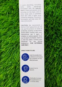 Dermdoc 2% Salicylic Acid Body Acne Treatment